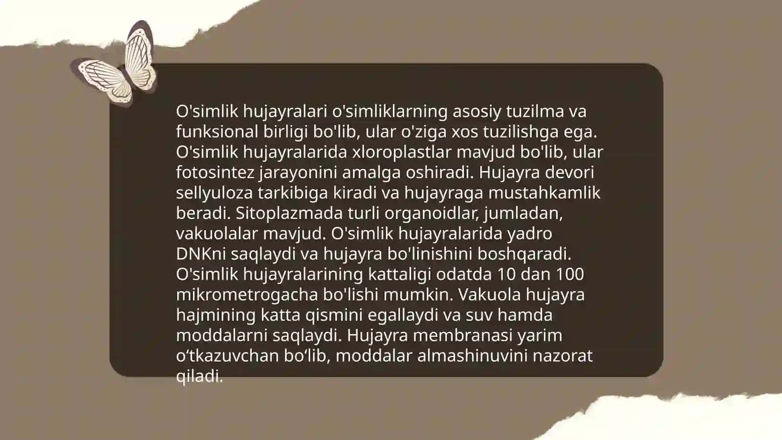 Botanikadan masala, mashq, krasvord va rebuslar tuzish 3