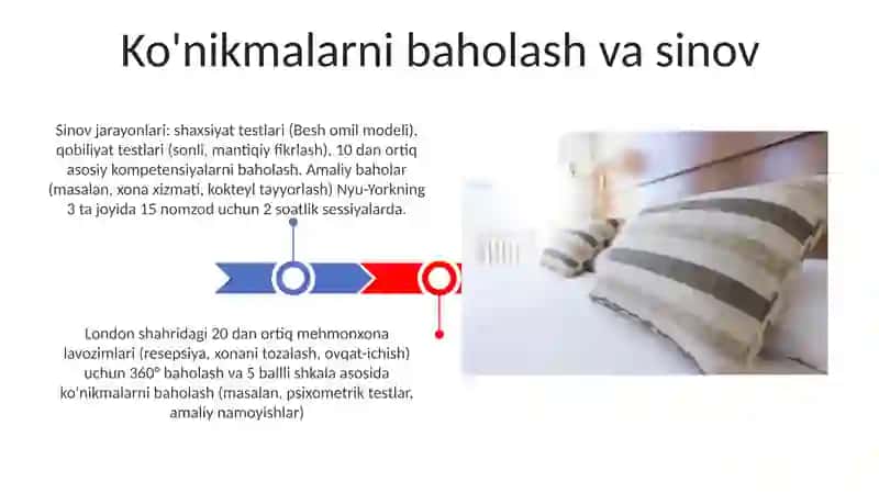 Mehmonxona xo’jaligida xodimlarni tanlash va yollash usullari 3