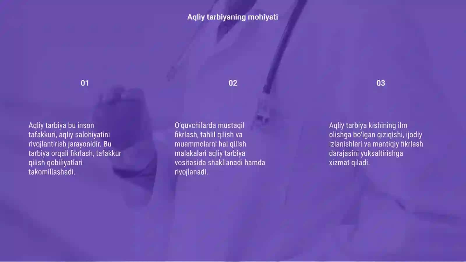 Aqliy tarbiya 3