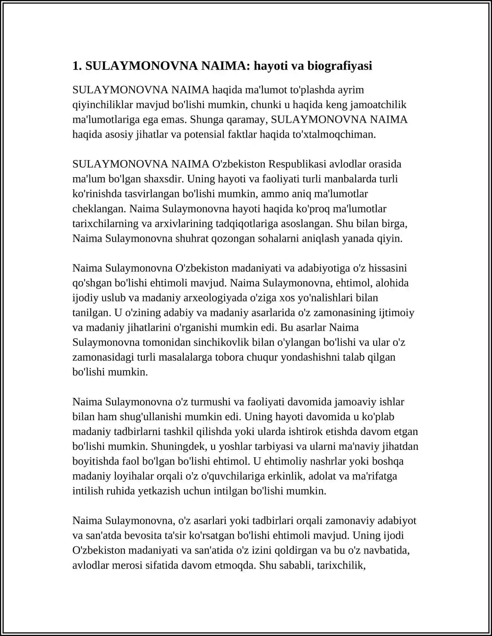 SULAYMONOVNA NAIMA 3