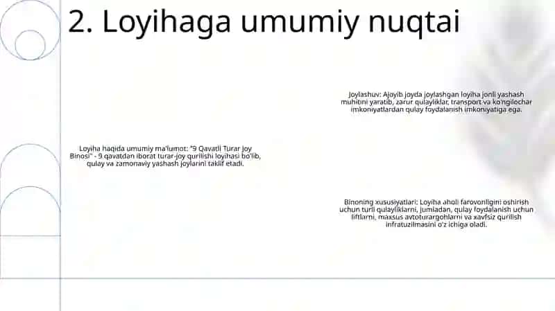 9 Qavatli Turar Joy Binosi 3