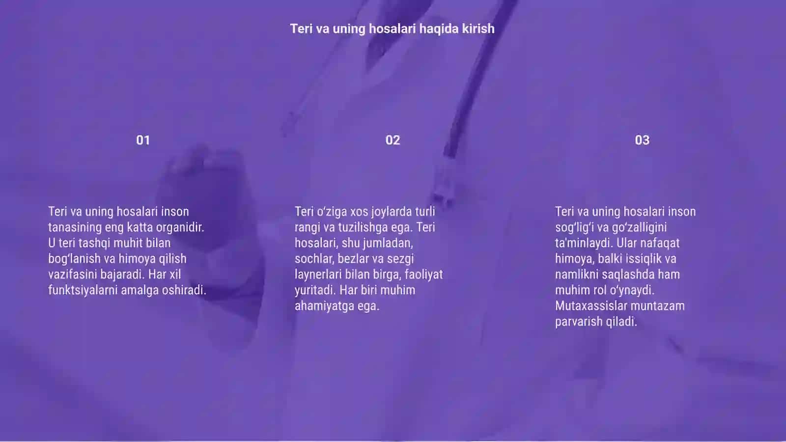 Teri va uning hosalari 3