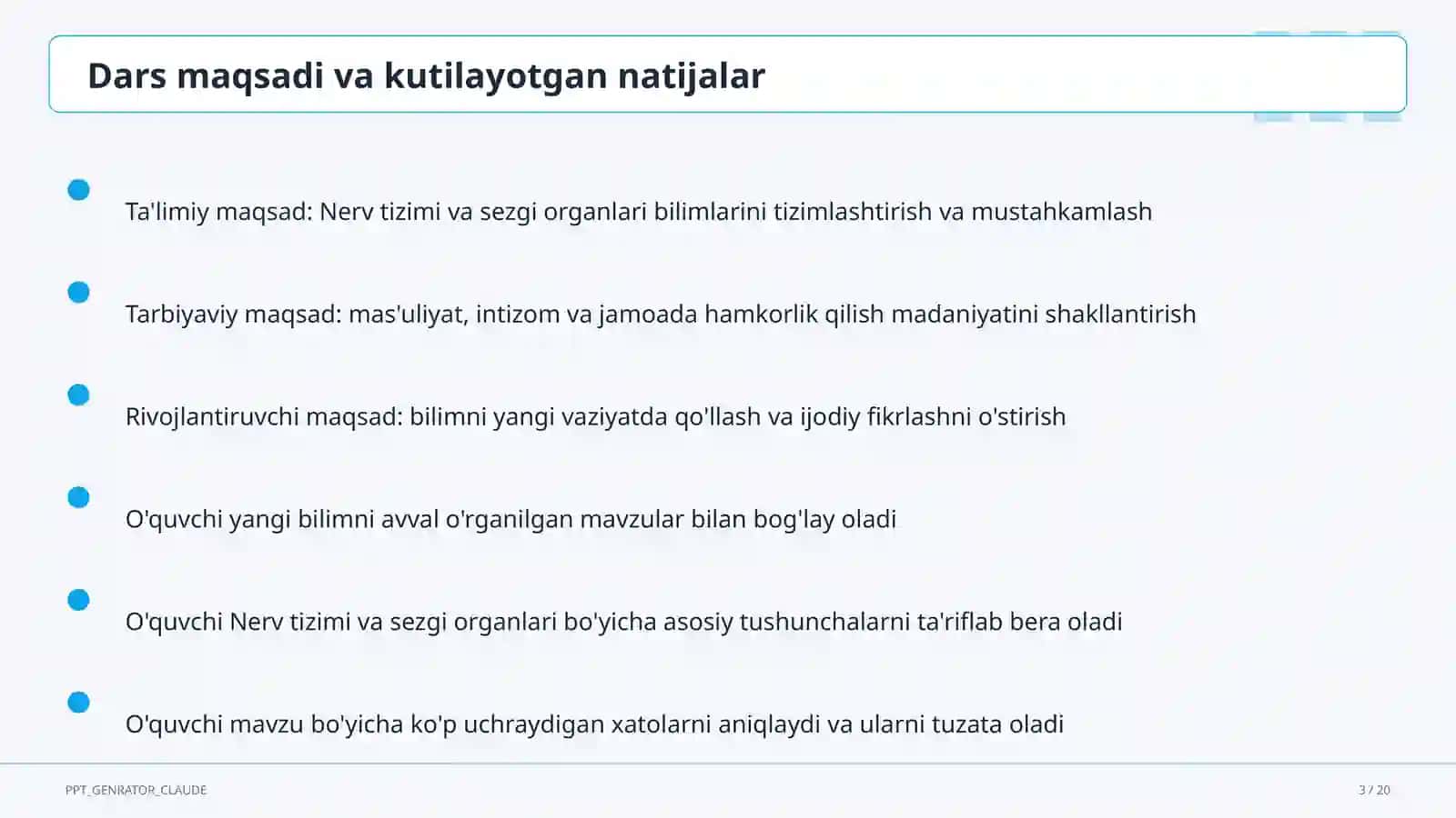 Nerv tizimi va sezgi organlari (8-sinf) 3