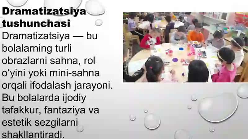 Dramatizatsiya orqali estetik his-tuyg’ularni uyg‘otish 3