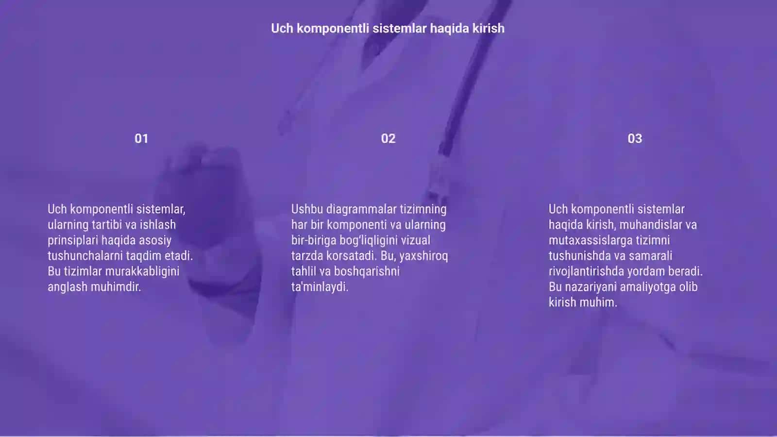 Uch komponentli sistemalarning holat diogrammalari 3