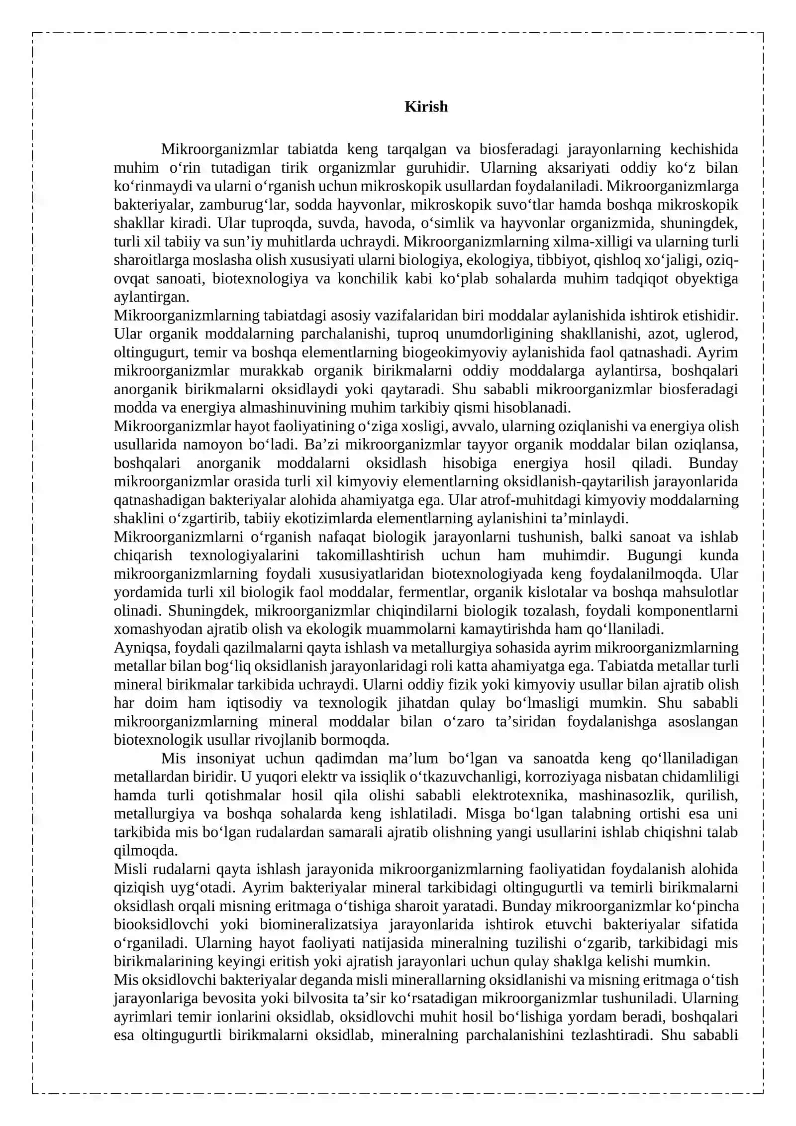 MIKROORGANIZMLARNING ASOSIY TURLARIGA TA'RIF. MIS OKSIDLOVCHI BAKTERIYA tushunchasi 3