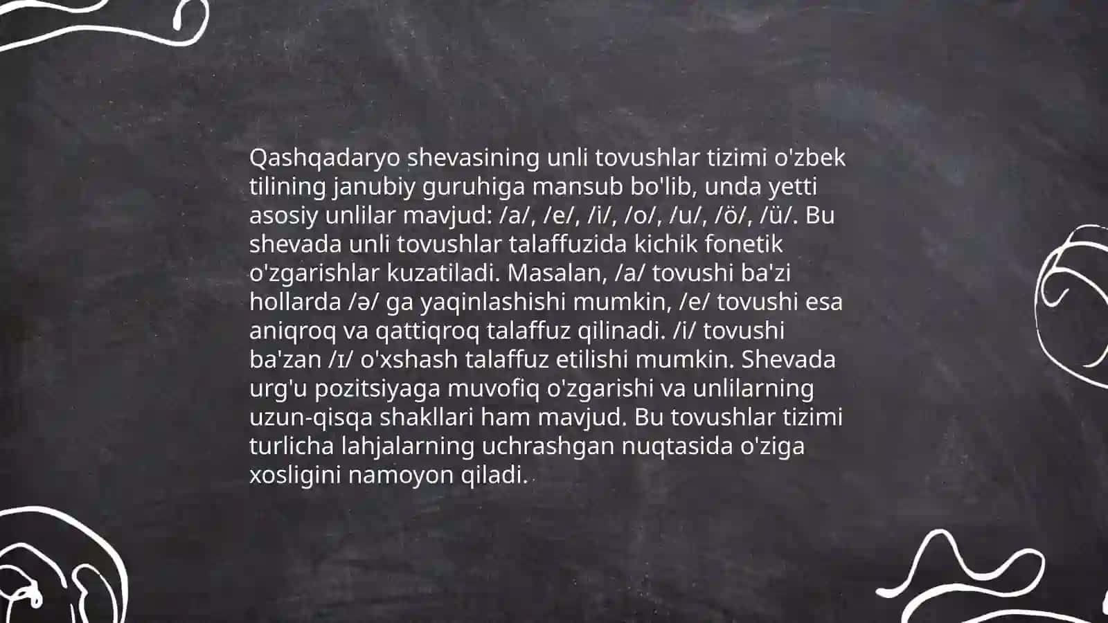 Qashqadaryo va Surxandaryo shevalarining fonetik xususiyatlari 3