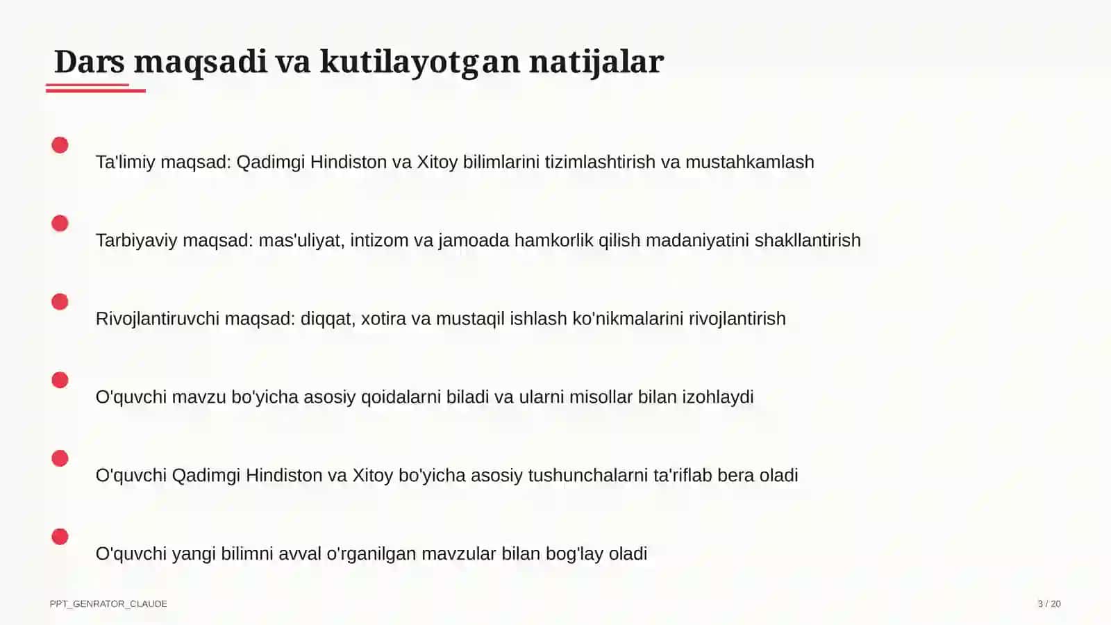 Qadimgi Hindiston va Xitoy (6-sinf) 3