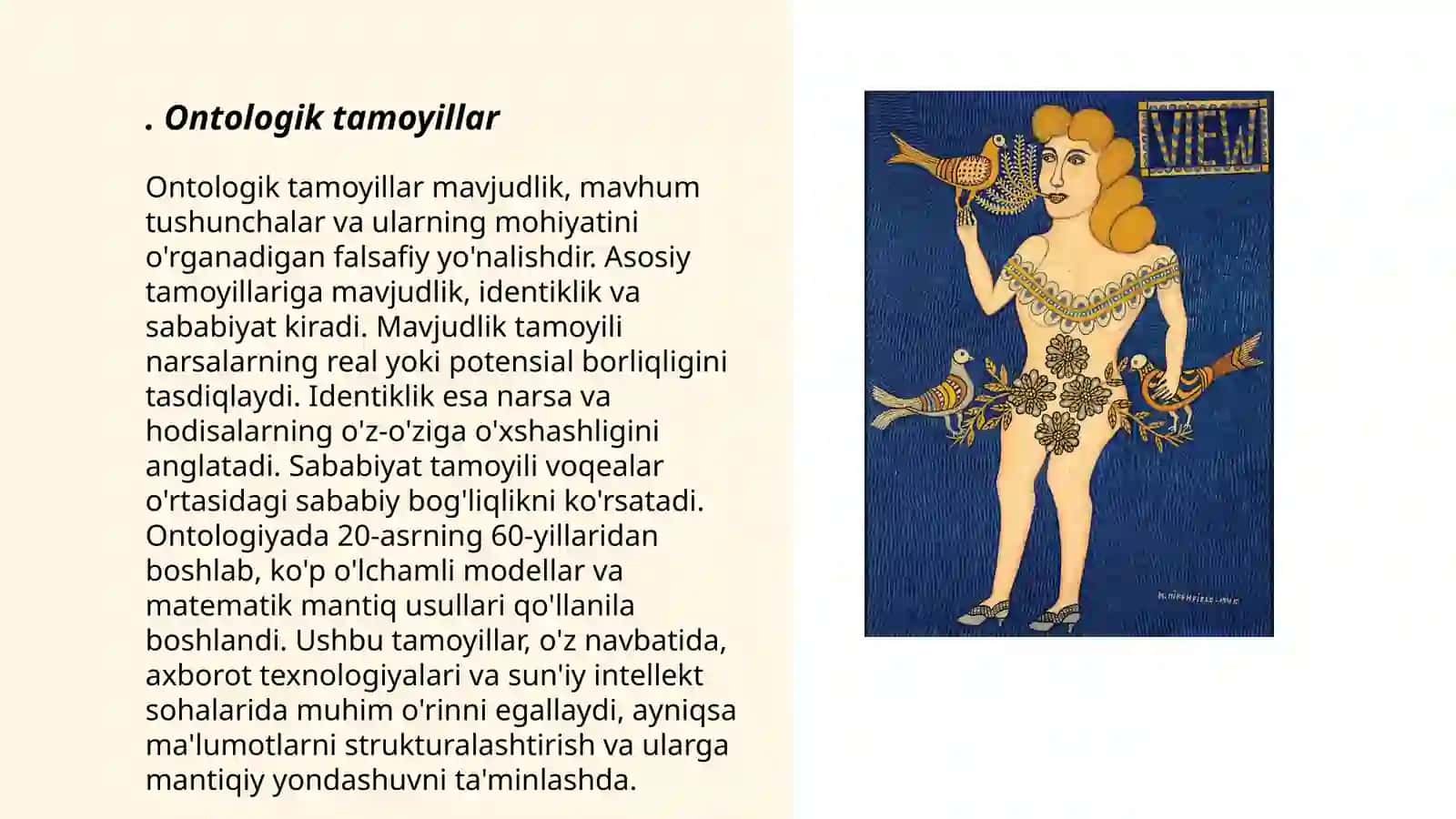 Antologiya va tabiat falsafasi 3