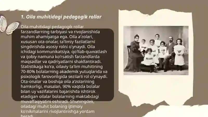 Oilada bolalar tarbiyasining oʼziga xos jihatlari 3