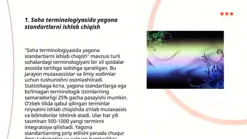 Soha terminalogiyasida oʻzgarishlar 3