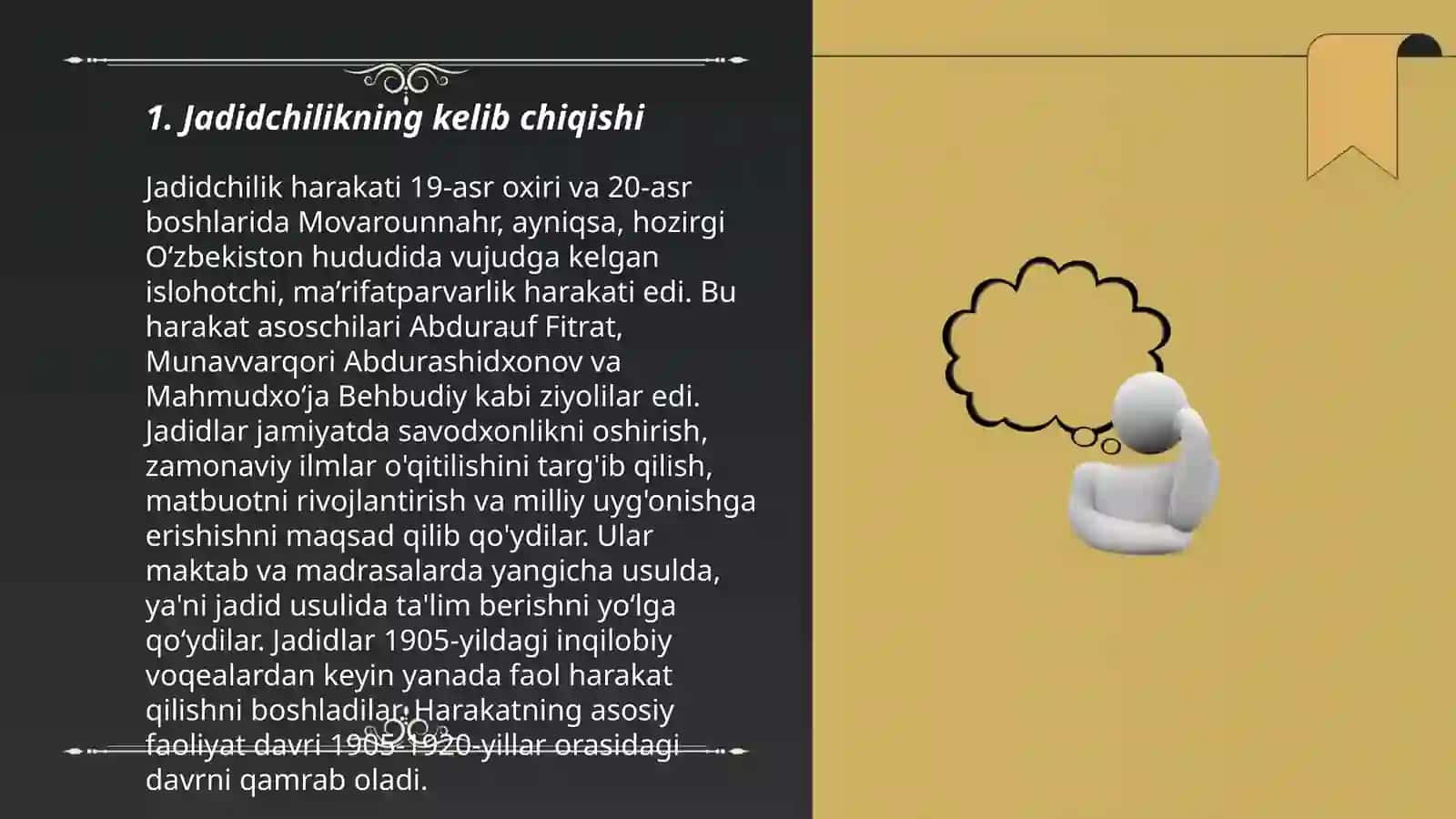 Jadidjilik tarixi 3