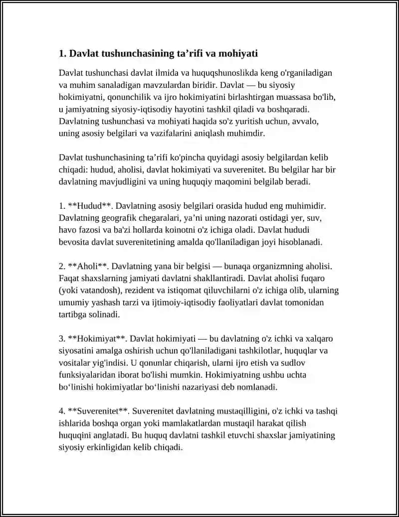 DAVLAT TUSHUNCHASI BELGILARI VA MOHIYATI 3