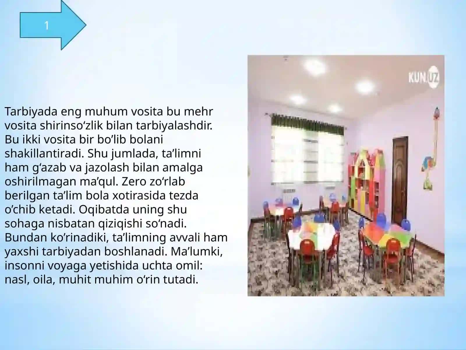 Ixtisoslashtirilgan MTTlar DMTTlarida Bolalarni Parvarishlash 3