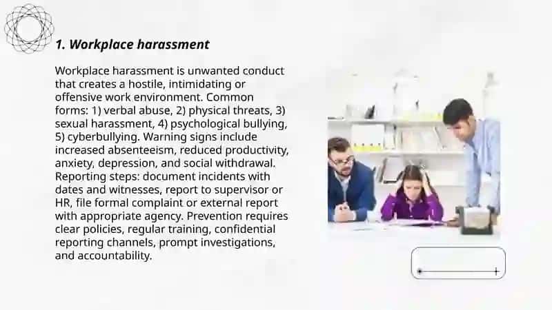 Problems at work 3