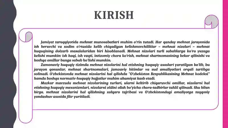 Mehnat nizolari va ularni hal etish tartibi 3