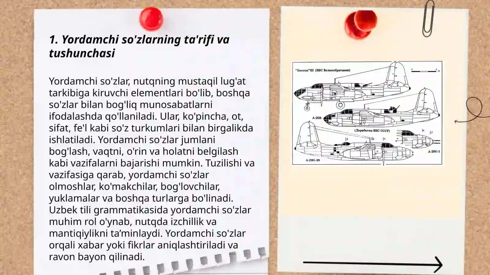 Yordamchi so'zlarni óqitish metodlari 3