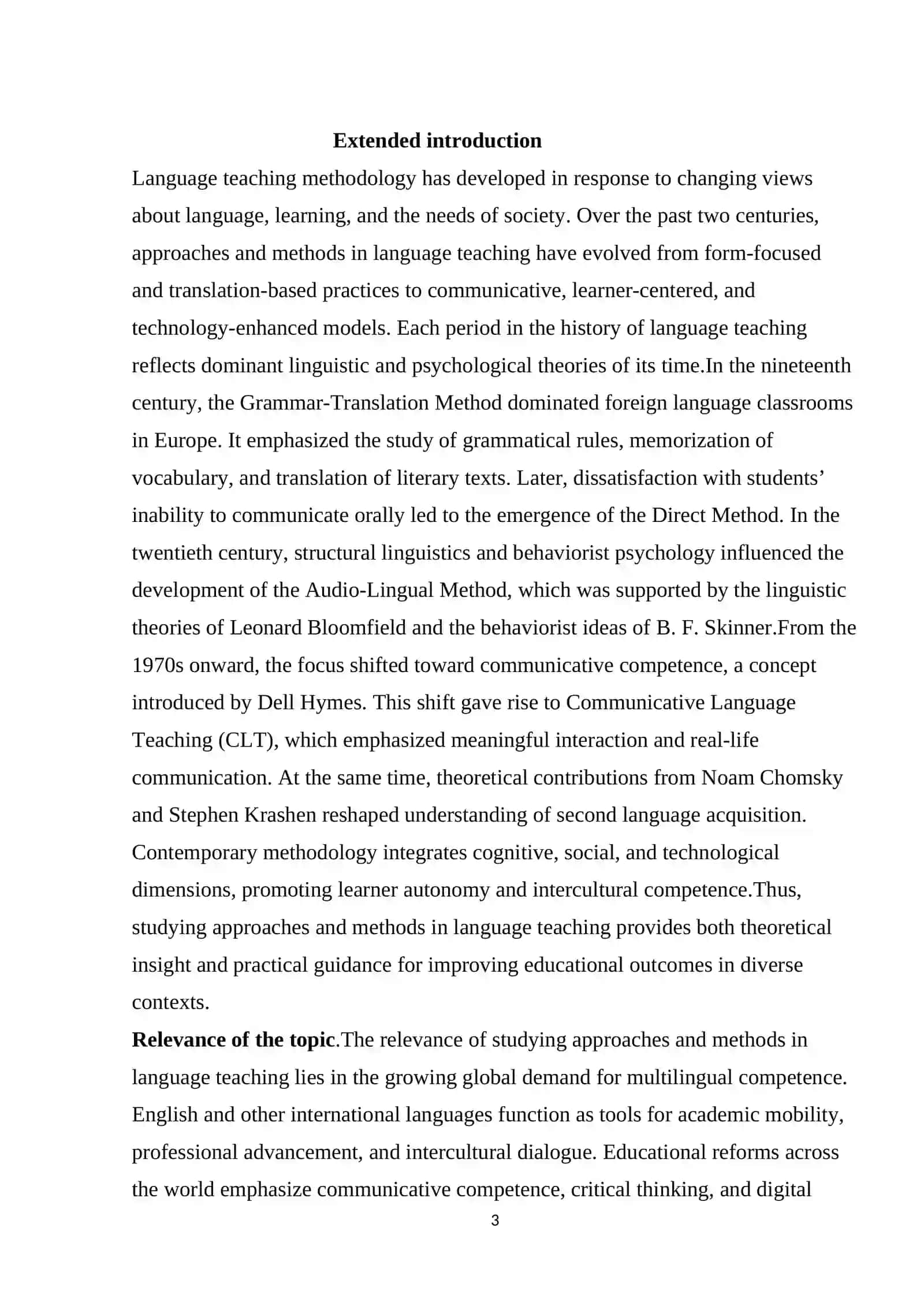Approaches and methods in language teaching 3