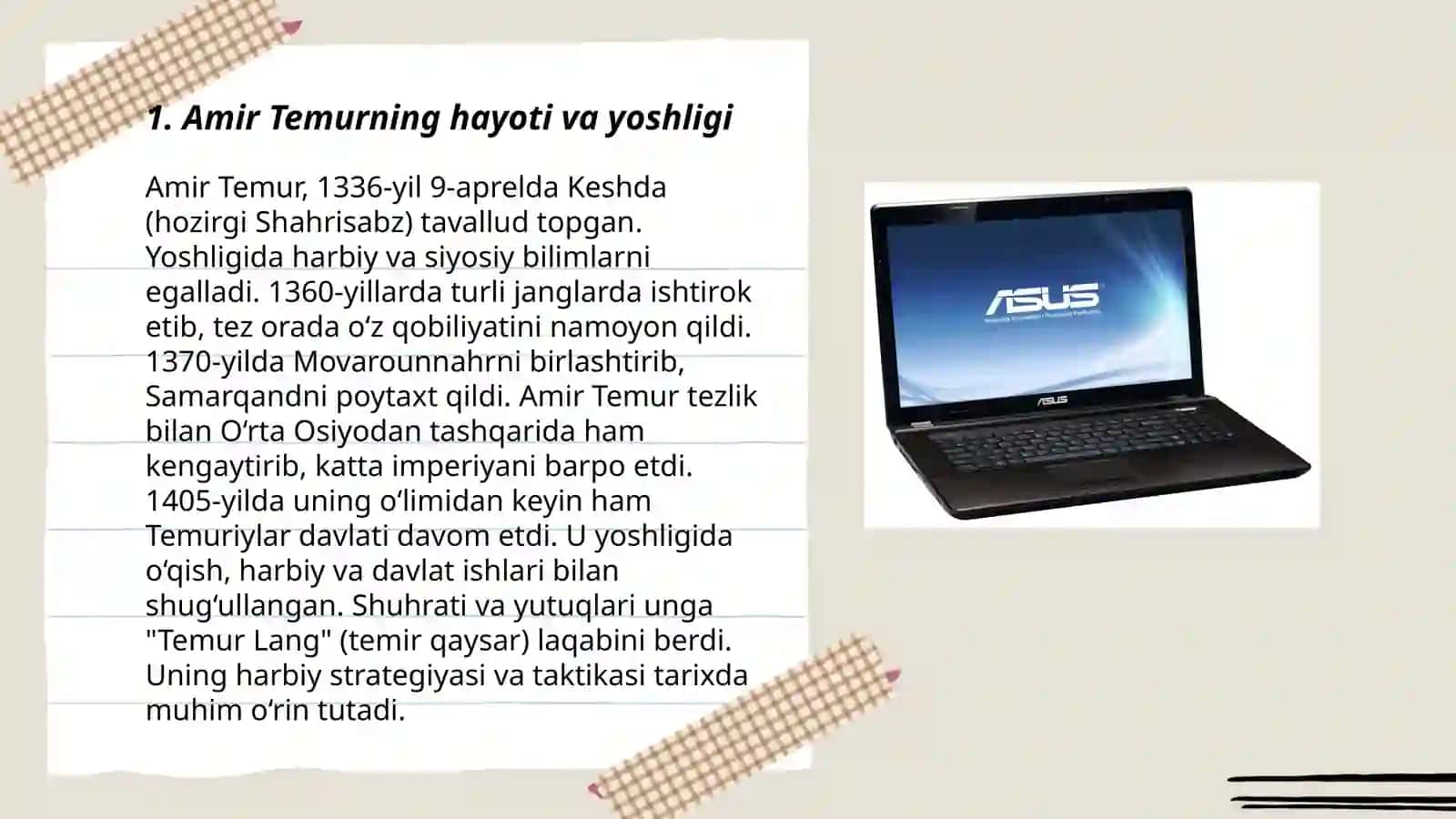 Amir Temur – buyuk davlat arbobi 3