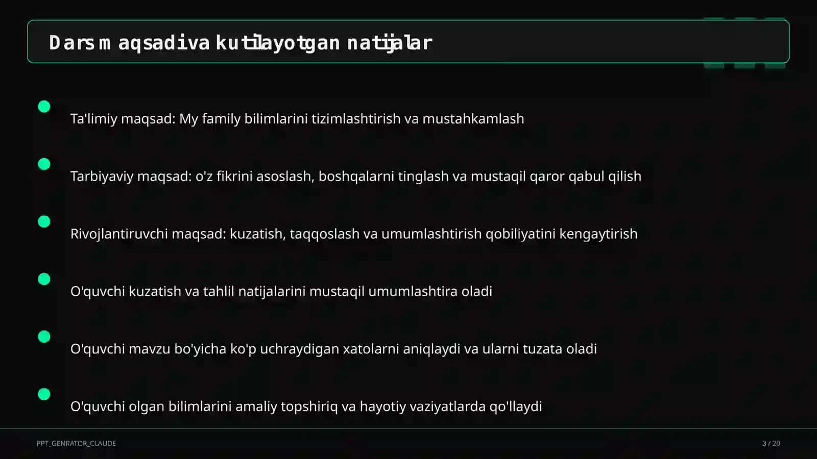 My family (1-sinf) 3