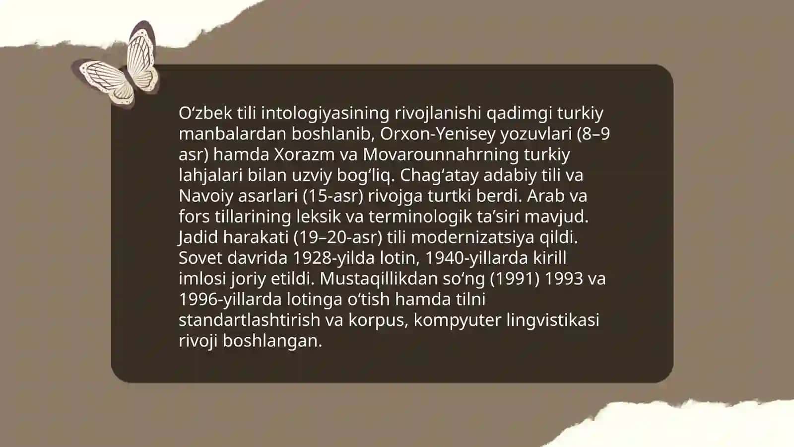 Oʻzbek tili intologiyasi 3