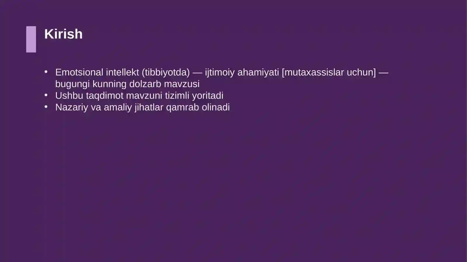Emotsional intellekt (tibbiyotda) — ijtimoiy ahamiyati [mutaxassislar uchun] 3