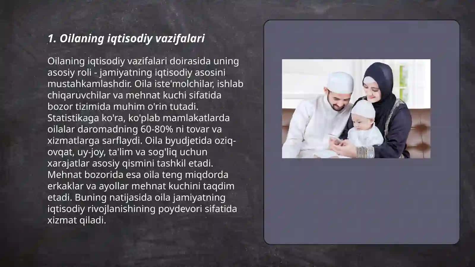 Oilaning vazifalari va muammolari 3