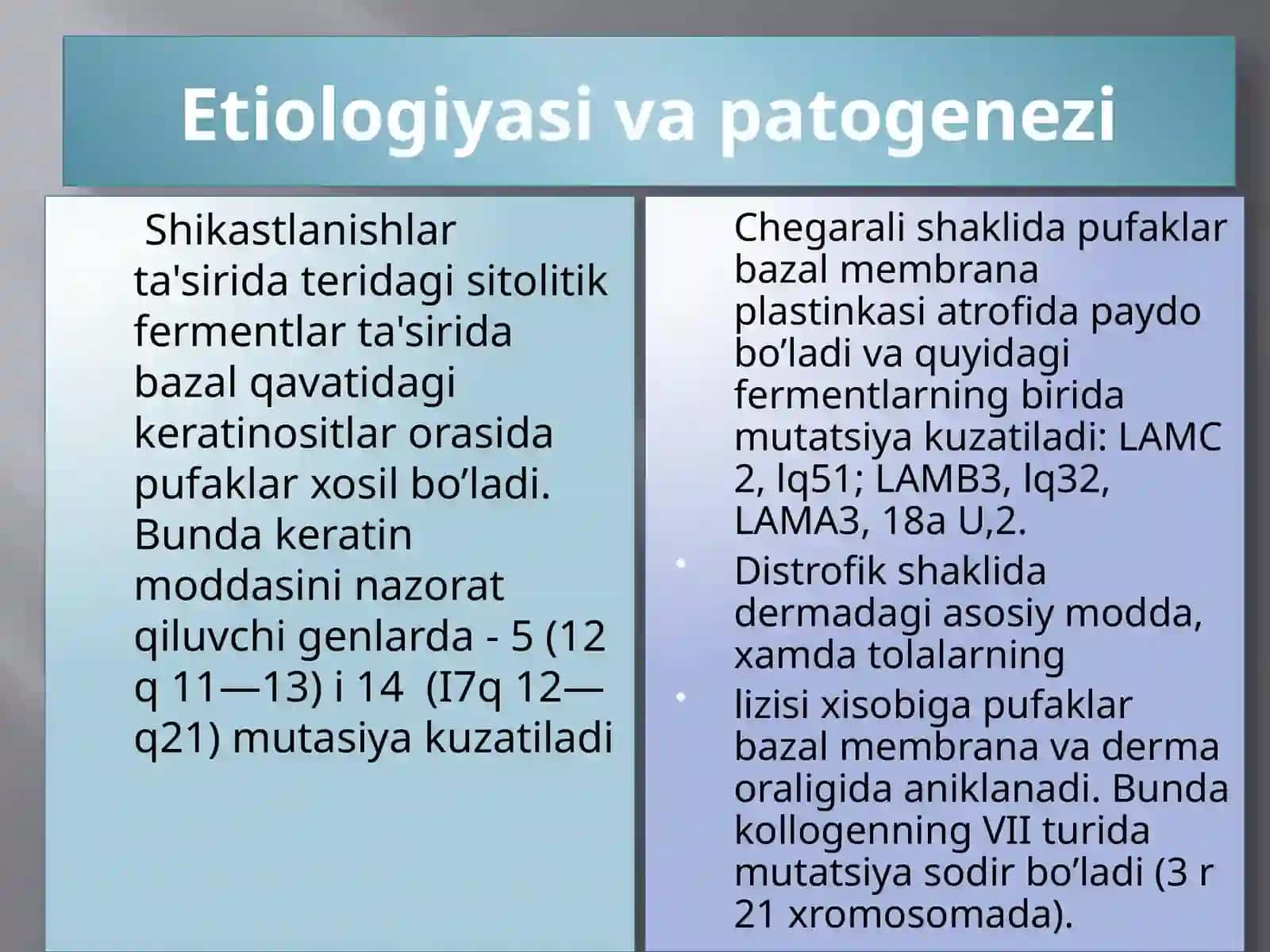 SamMITeri va tanosil kasalliklari kursi 3