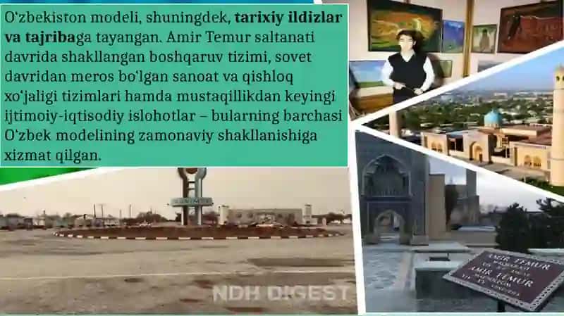 Taraqqiyotning o‘zbek modeli va uning o‘ziga xos xususiyatlari 3
