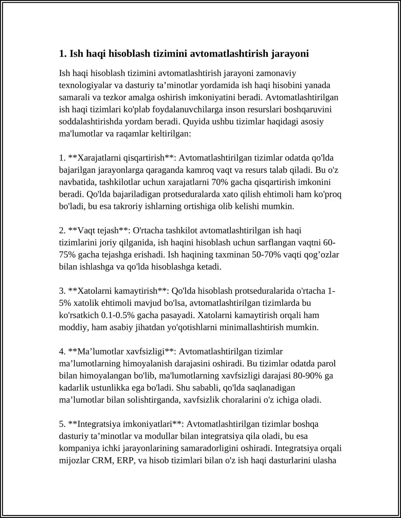 KORXONA XODIMLARIGA ISH HAQI HISOBLASH BO‘YICHA DASTLABKI MA'LUMOTLARNI KIRITISH TARTIBINI AVTOMATLASHTIRISH 3