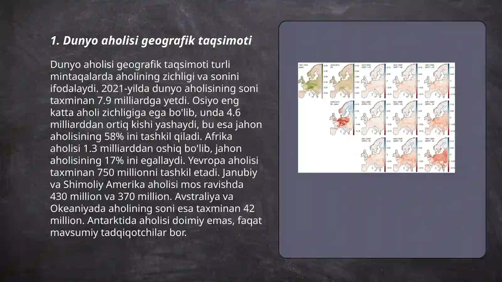 Dunyo aholisining geografik va antropologik klassifikatsiyasi 3