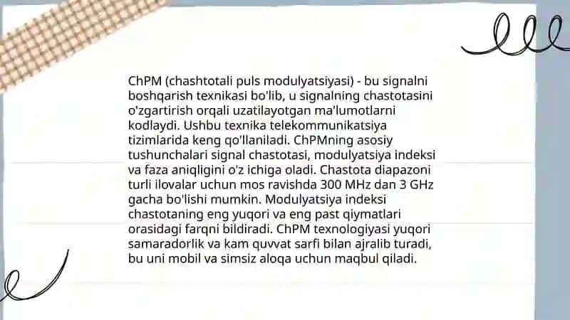 ChPM da ikkilanish nazariyasi. Qoshma masalalarni qurish va yechish 3