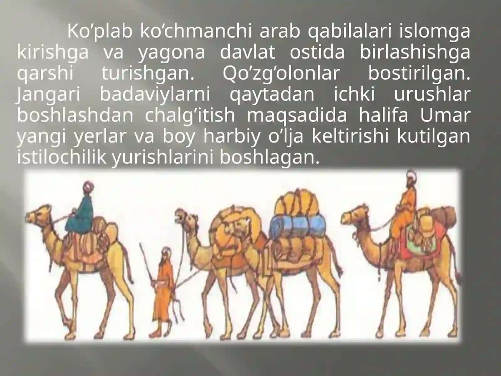 ArablarningO’rtaOsiyogabosqini 3
