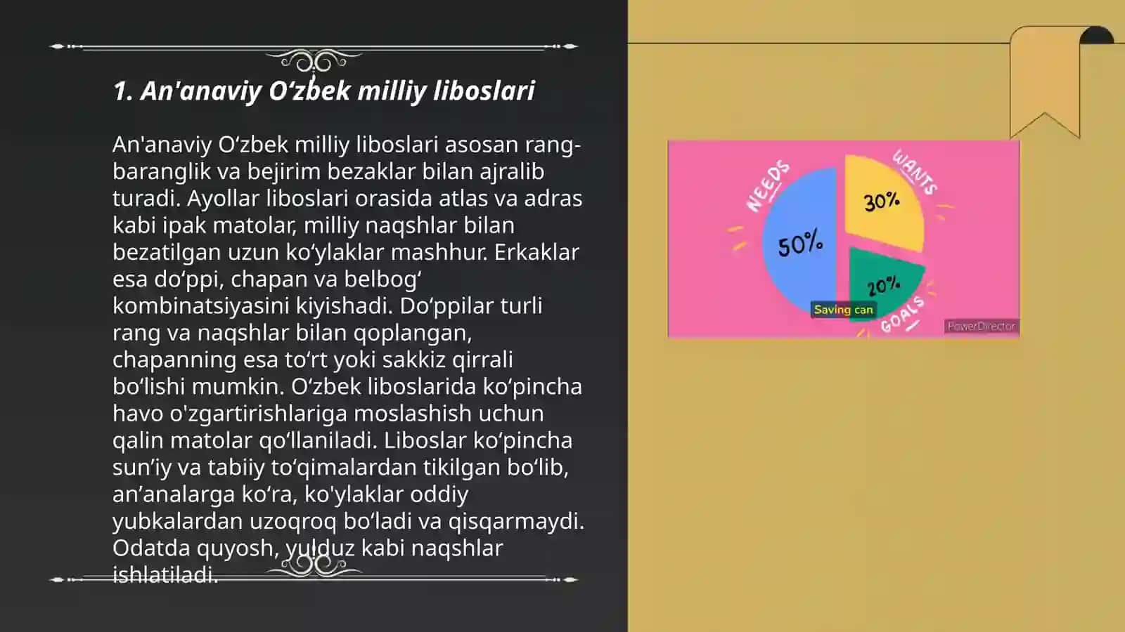 An'anaviy Oʻzbek milliy liboslari 3