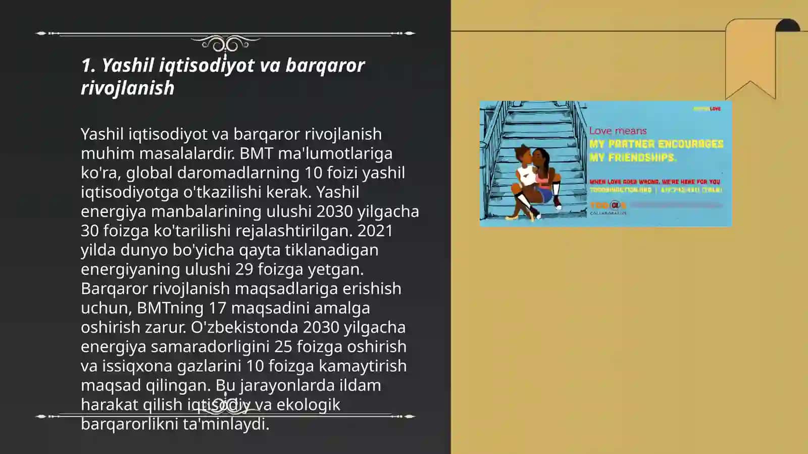 Yashil iqtisodiyotni yaratish va faoliyat yuritish asoslari 3