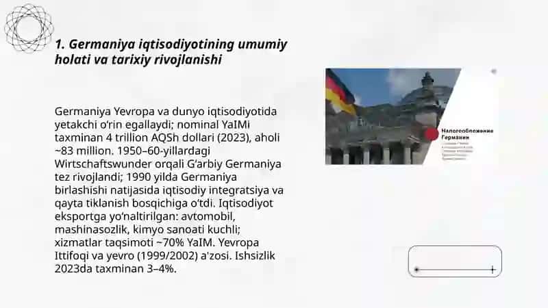 Germaniya Federativ Respublikasi iqtisodiyoti 3