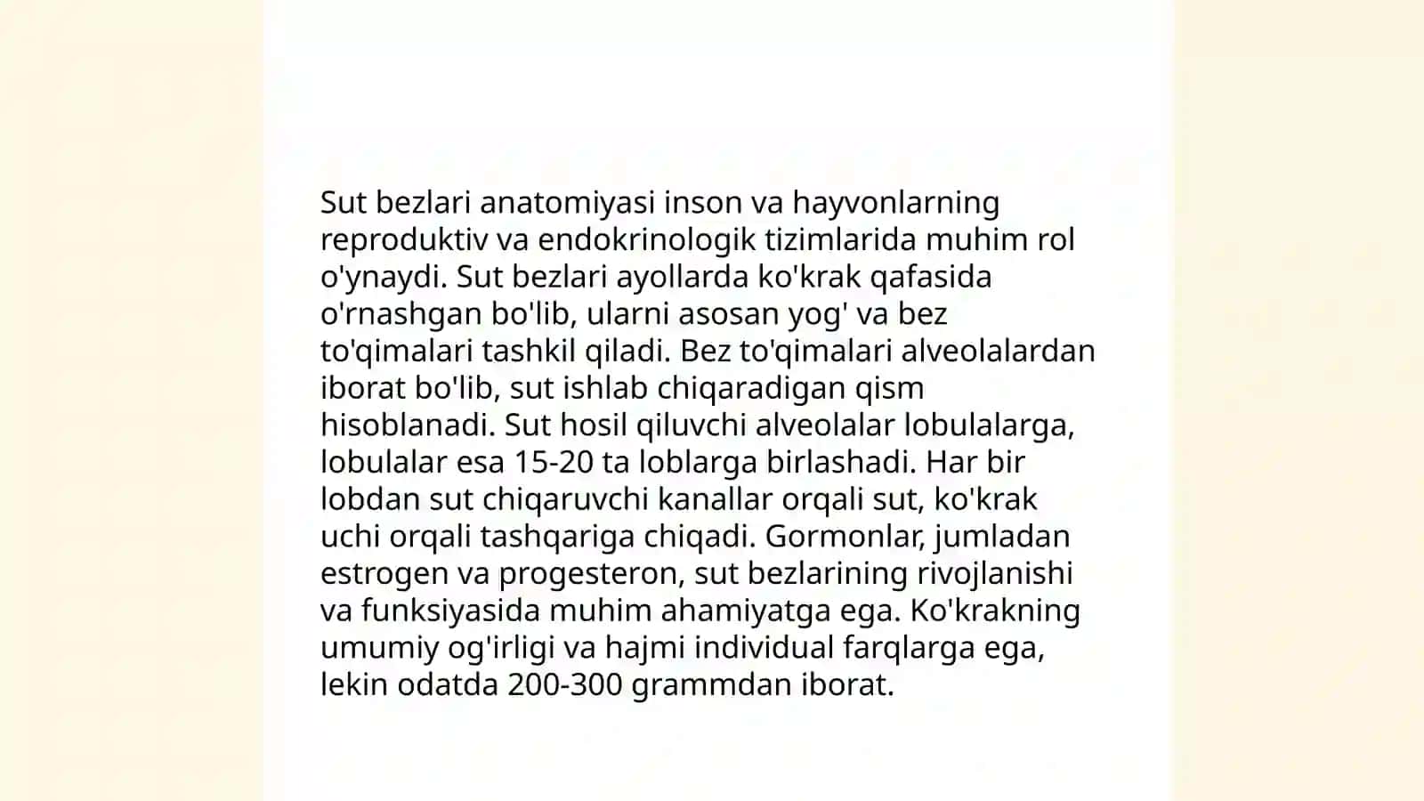Sut bezlari faoliyatining boshqariluvi sut bezlarining yoshga qarab oʻzgarishi 3