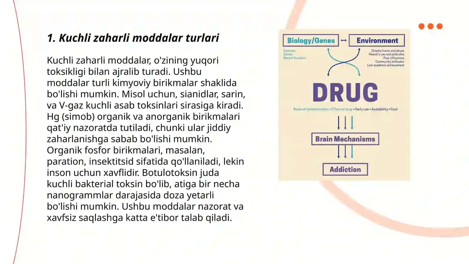 Kuchli ta'sir etuvchi zaharli moddalar 3