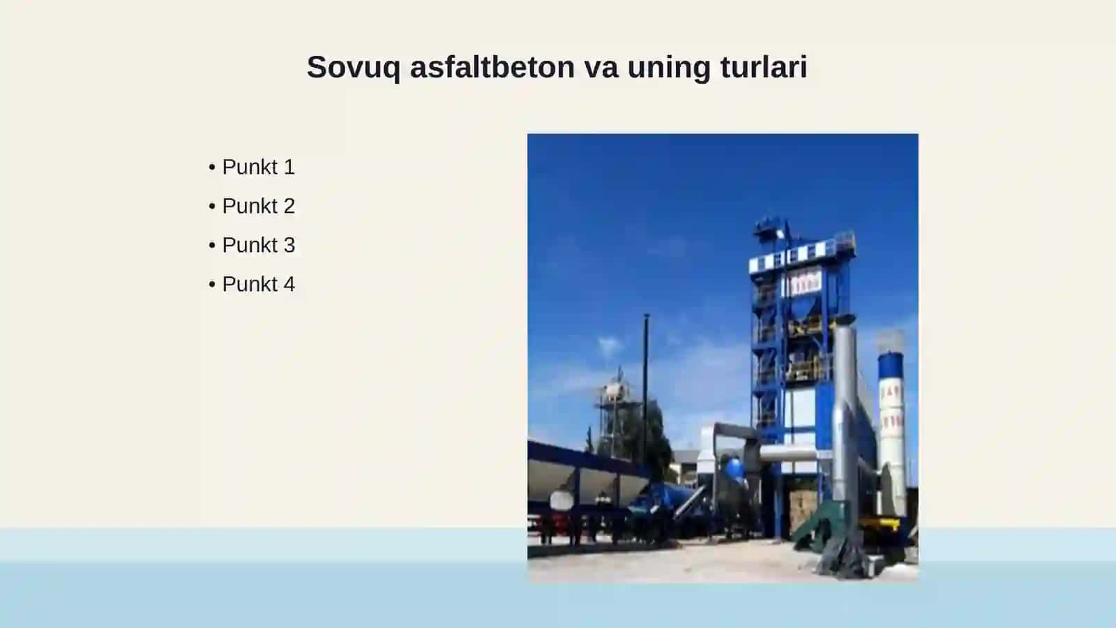 Sovuq asfaltbetondan qoplama qurish texnologiyalarining o‘ziga xosligi 3