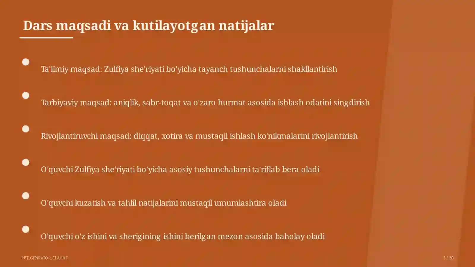 Zulfiya she'riyati (6-sinf) 3