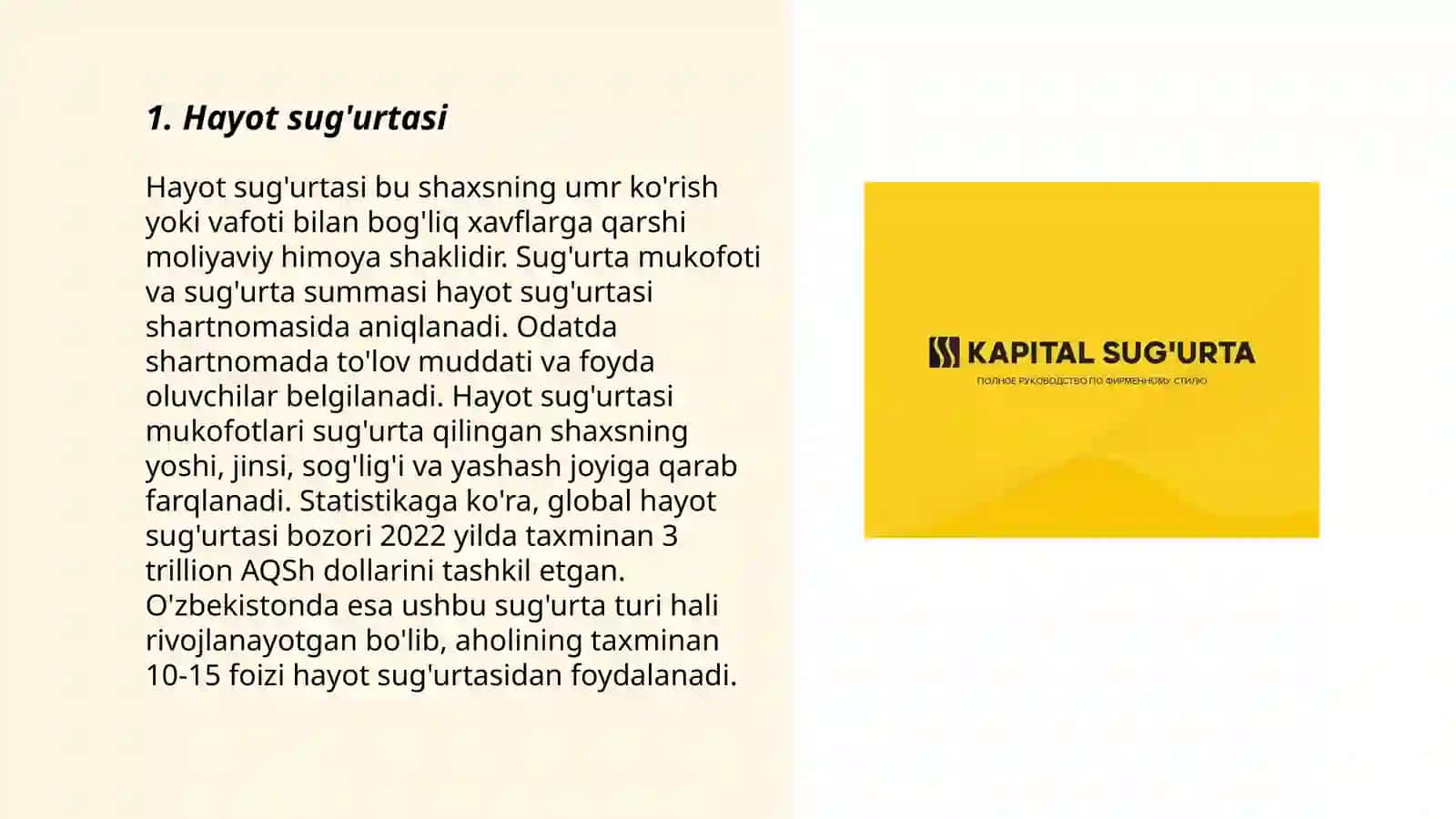 Sug'urta bozori turlari 3