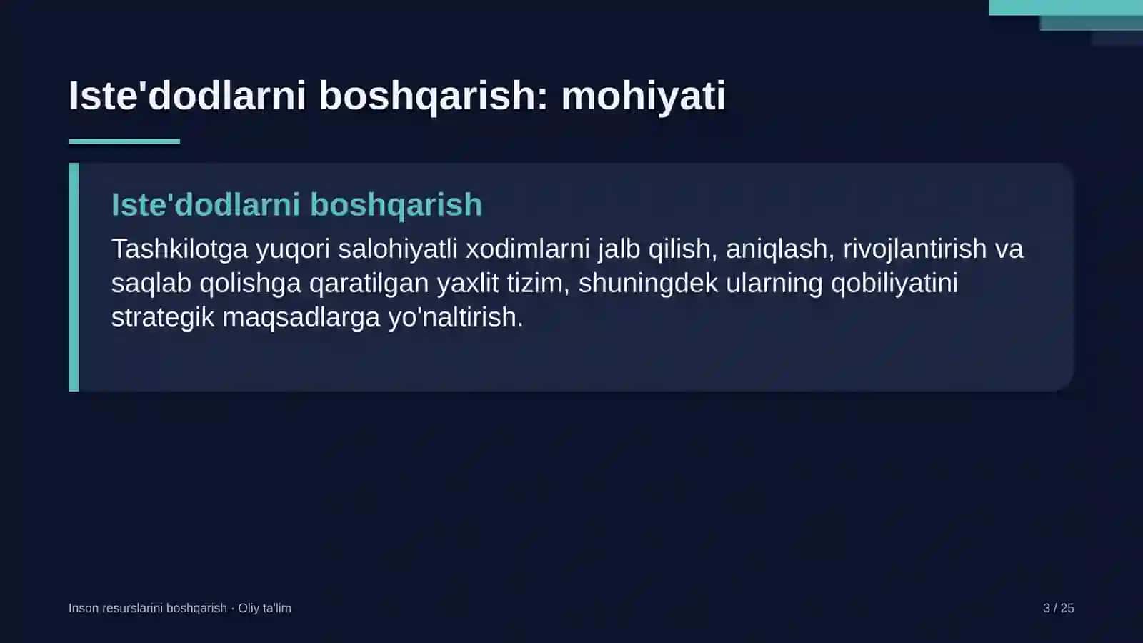 Zargarlik ustaxonalarida iste'dodlarni boshqarish 3