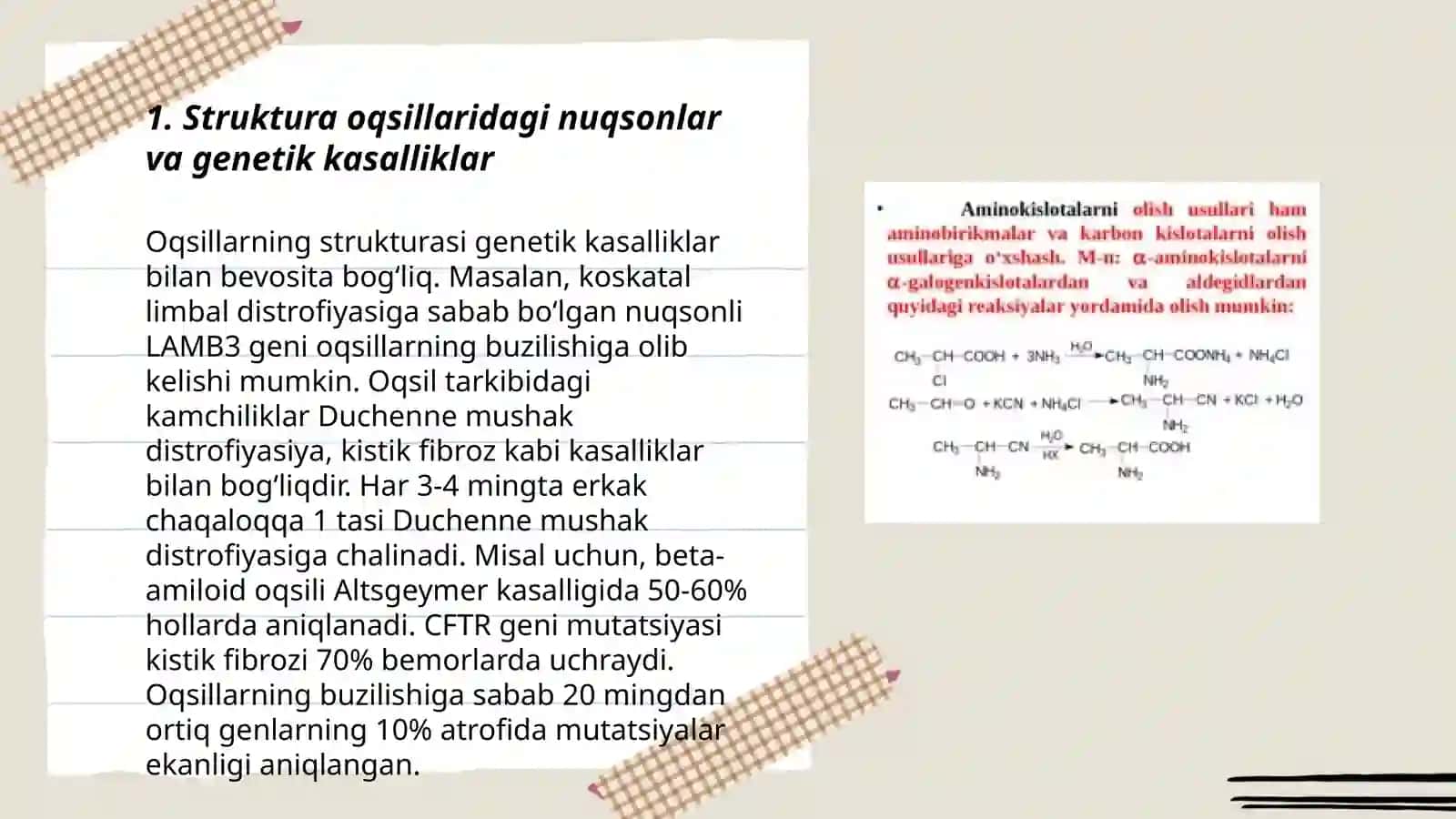 Strukral va retseptorli oqsillar 3
