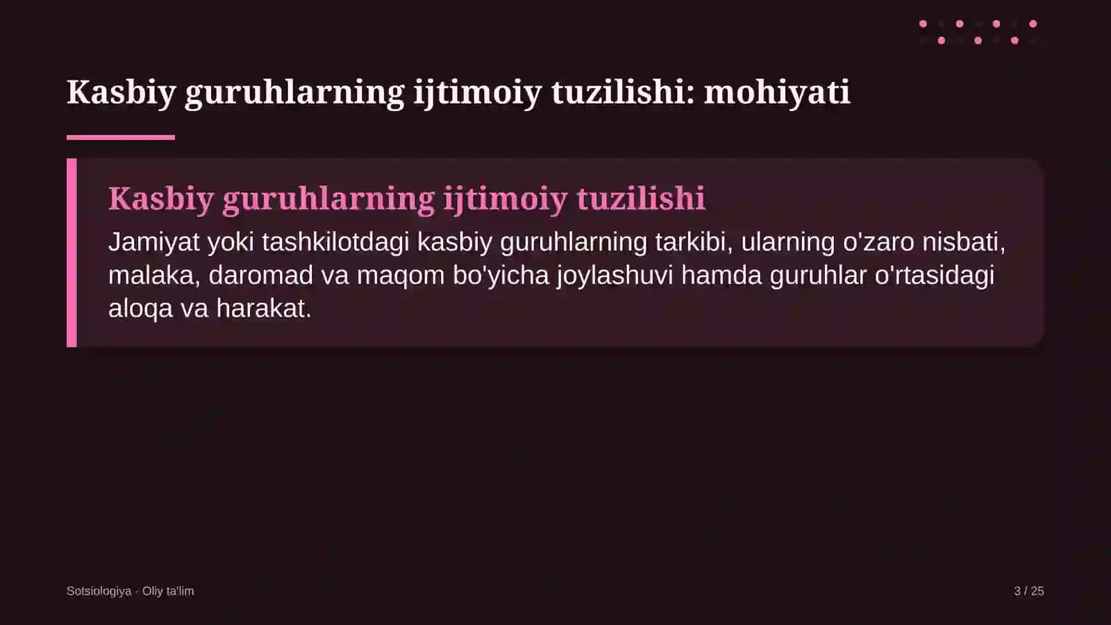 Bolalar turizmida kasbiy guruhlarning ijtimoiy tuzilishi 3