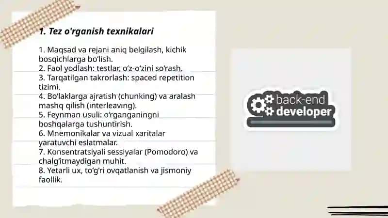Aqlli bolish sirlaei 3
