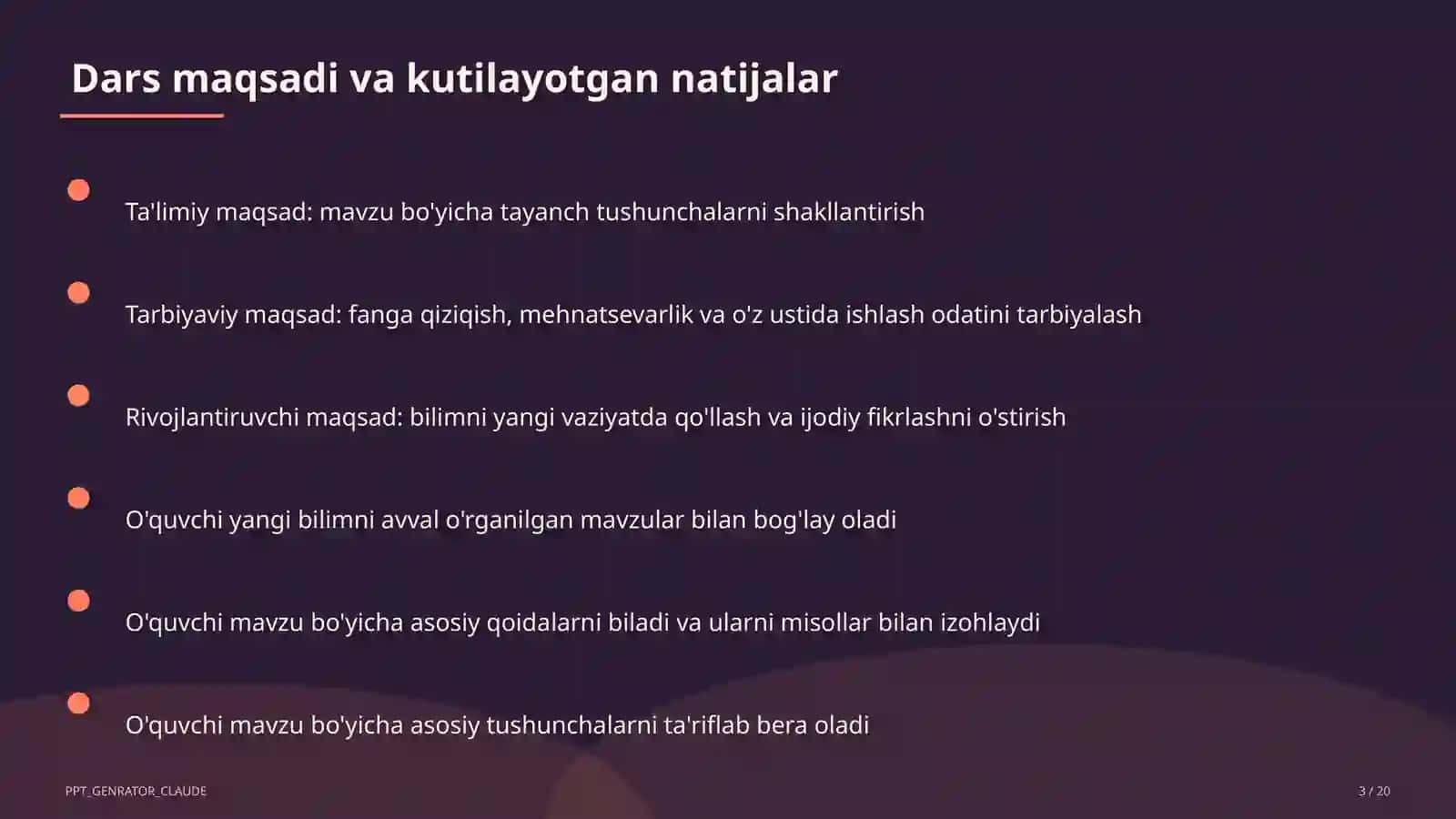 O'qituvchilarning Milliy sertifikatiga tayyorgarlik 3