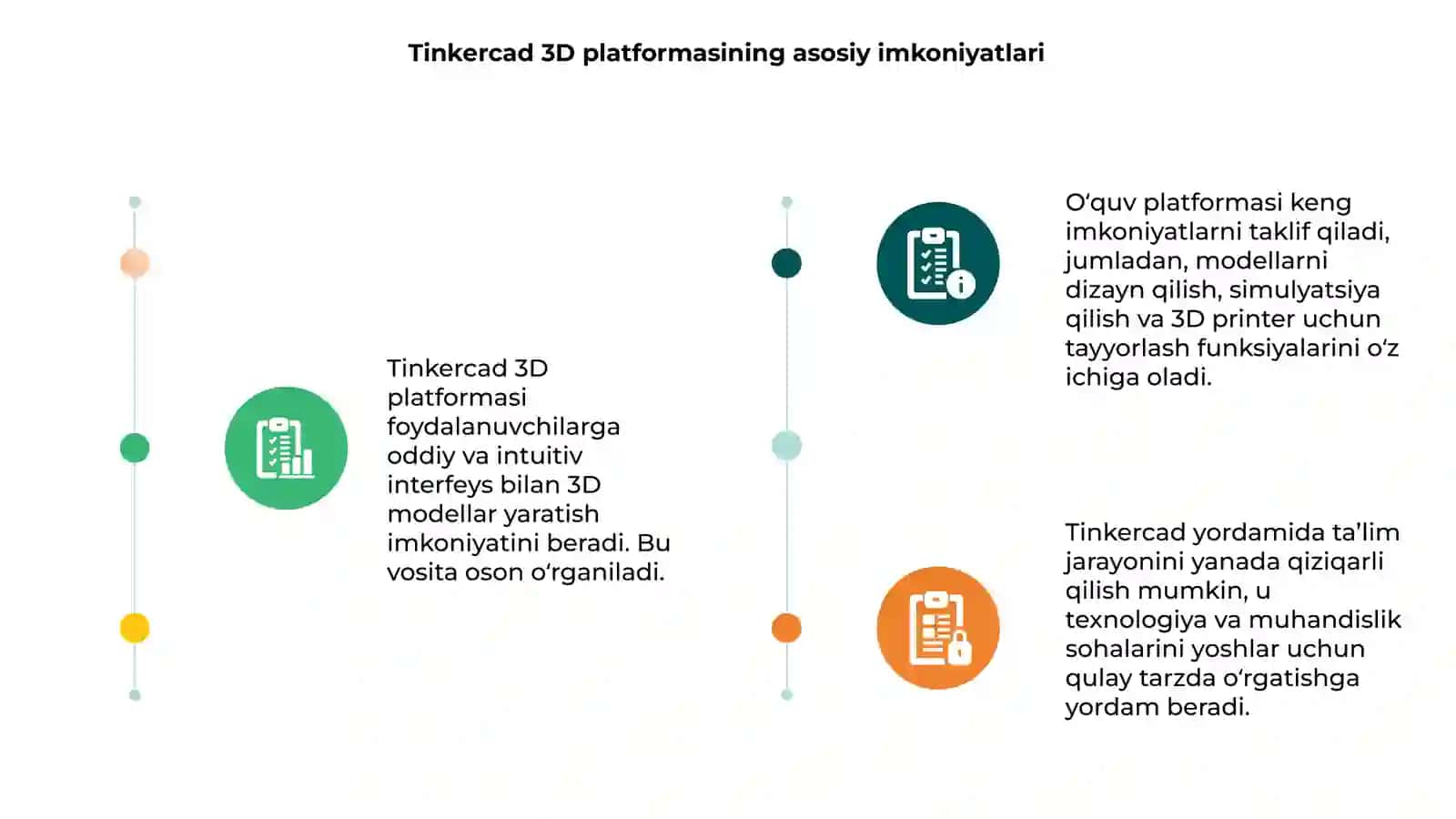 Tinkercad 3D platformasi 3