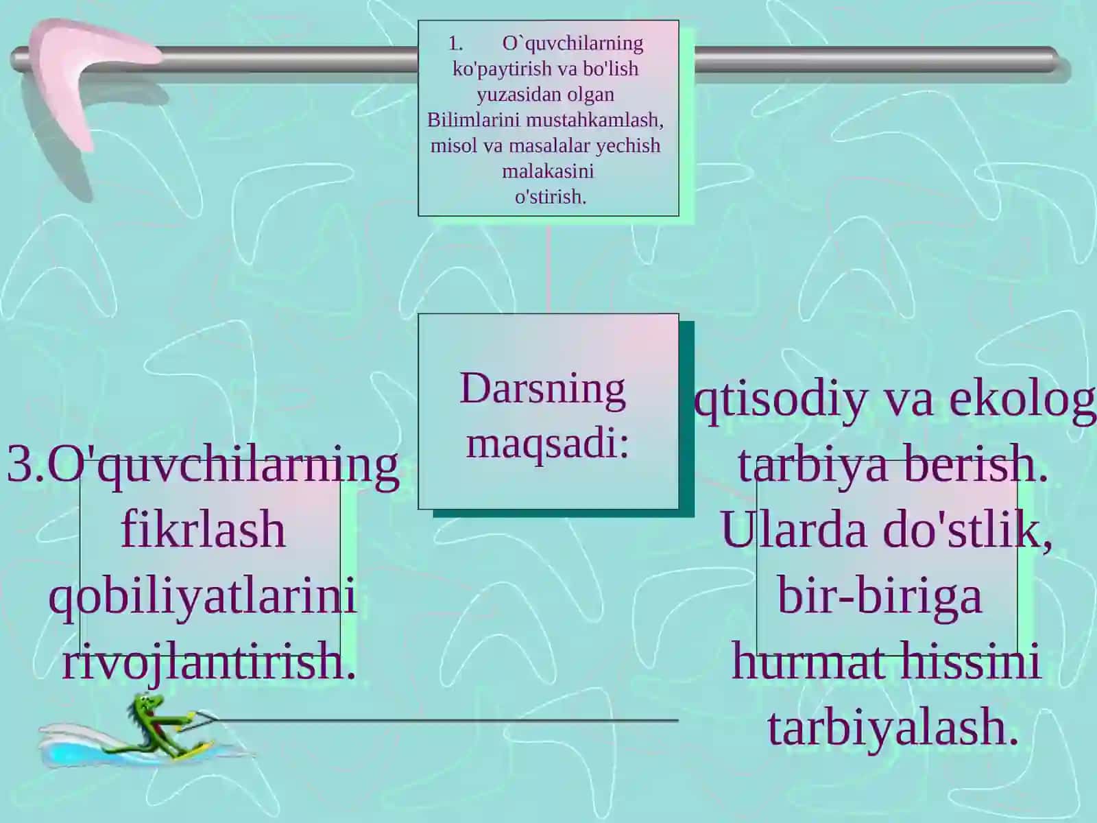 Ilg'or pedagogik texnologiya (II sinfda matematikadan ertak-dars) 3