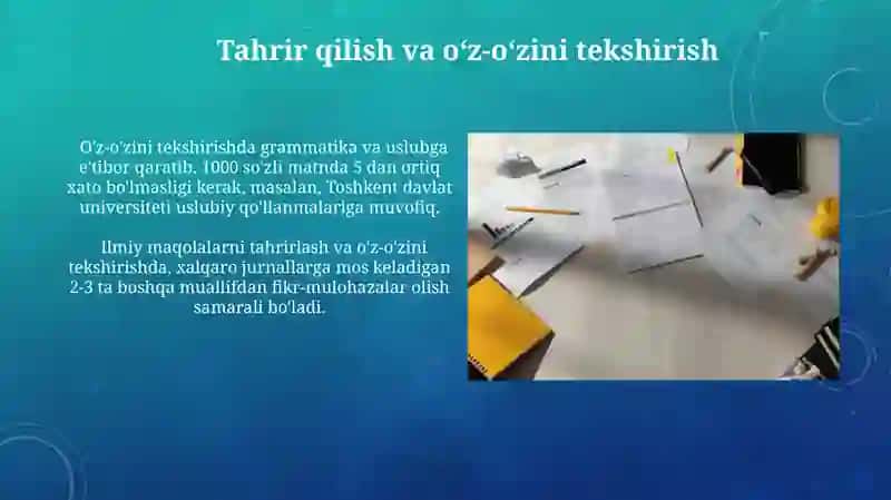 Ilmiy ishlarni yozish usullari 3