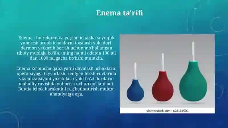 Enema 3